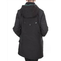22-915 BLACK Куртка демисезонная женская (100 гр. синтепон) PLOOEPLOO размер 48 - российский