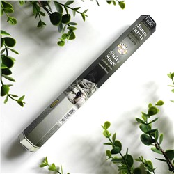 Flute WHITE SAGE Incense Sticks, Cycle (БЕЛЫЙ ШАЛФЕЙ ароматические палочки, Умиротворение, Сайкл), шестигранник 20 палочек.