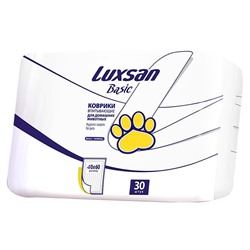 Пеленки LUXSAN Basic для домашних животных 40х60 30 шт. 3.46.030.1 (73) АГ