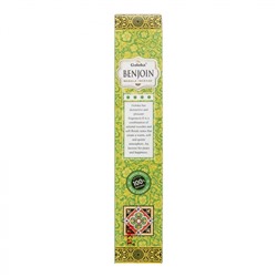 Goloka BENJOIN Masala Incense (Высококачественные индийские пыльцовые благовония БЕНЗОИН, Голока), 15 г.