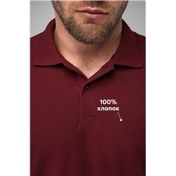 Мужской базовый лонгслив-поло Happyfox