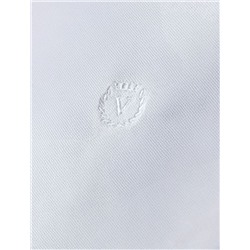 Поло из фактурного хлопка с эластаном