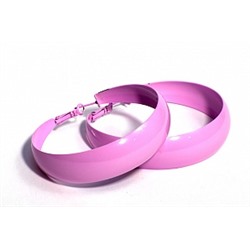 Серьги-кольца PR1032 сирень