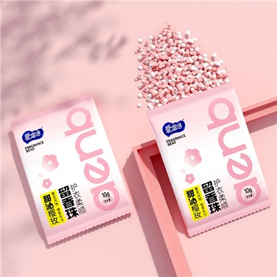 Парфюм-кондиционер для стирки в гранулах с ароматом сакуры, ПРОБНИК 10 гр.