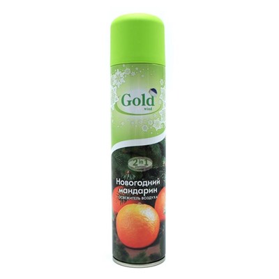 СИБИАР Освеж.GOLD WIND 2в1 Мандарин Citrus  300мл