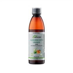 ALOE VERA WITH ORANGE Juice, Alantra (Аюрведический сок АЛОЭ ВЕРА И АПЕЛЬСИН повышение иммунитета, Алантра), 250 мл.