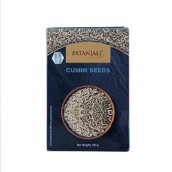 CUMIN SEEDS, Patanjali (КУМИН ЦЕЛЫЙ (семена), Патанджали), 100 г. - СРОК ГОДНОСТИ ДО 9 МАЯ 2025 ГОДА