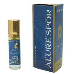 ALURE SPOR Concentrated Essential Oil, Aksa Esans (АЛЮР СПОР турецкие роликовые масляные духи, Акса Эсанс), 6 мл.