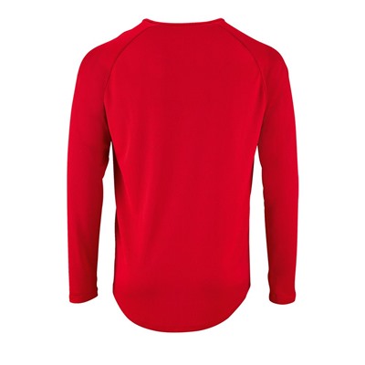 Футболка с длинным рукавом Sporty LSL Men, красная