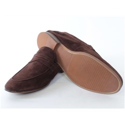 B650-7-A14 BROWN Полуботинки мужские (натуральная замша) размер