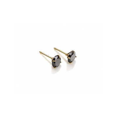 Серьги-гвоздики PR1469 -7 черный
