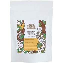 HENNA SEEDS Hair Powder, Indibird (СЕМЕНА ХНЫ Порошок для волос, Индибёрд), 200 г.