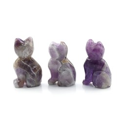 Кошка из аметиста 28*18*47мм.