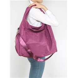 Сумка женская текстиль BoBo-826,  1 отд,  плечевой ремень,  лиловый 256031