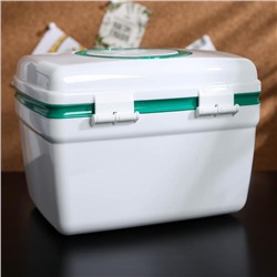 Аптечка 22×18×16 см, цвет МИКС