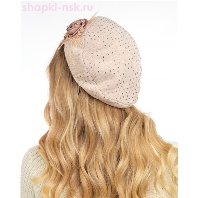 Трикотаж пайетка Берет (56-58)