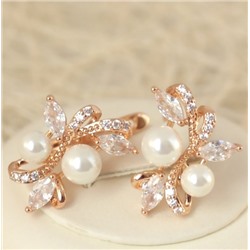 Серьги позолота H01-15404