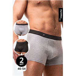 Мужские трусы-боксеры 2шт. Happyfox