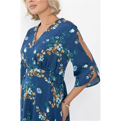 Платье Летнее вдохновение (джинс) П14145-1М