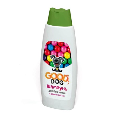 Шампунь Гуд Кэт для кошек и котят с ароматом BUBBLE GUM, 250 мл АГ