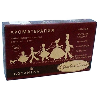 Набор масел "Ботаника" Крепкая семья (6 шт. по 1,5мл) SH 570080