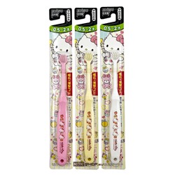 Детская зубная щётка Котята с суперкомпактной головкой (от 0,5 до 3 лет) Hello Kitty Ebisu, Япония