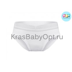 Трусы белые для девочки