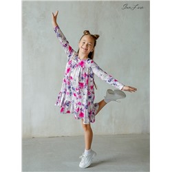 Платье Саванна розы фуксия ФС