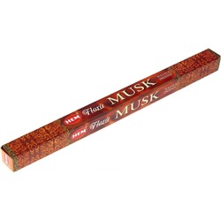 Hem Flora Masala Incense Sticks MUSK (Масала благовония МУСКУС, Хем), уп. 8 палочек