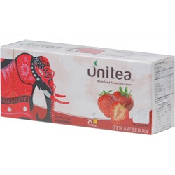 UNITEA. Strawberry карт.пачка, 25 пак.