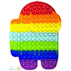 POP IT antistress Сенсорная игрушка с пузырьками АМОНГ АС AMONG US БОЛЬШОЙ 29*22 см / ПОПИТ / ПОП ИТ / Вечная пупырка popit_big_among, big_among