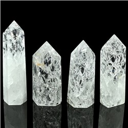Кристалл из сахарного кварца "Карандаш" 24*25*70мм, 80-89г