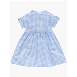 Платье  UD 2684 голуб клетка
