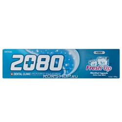 Освежающая зубная паста Fresh Up Dental Clinic 2080, Корея, 120 г Акция