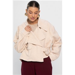 Жакет укороченный Динара (бежевый) Б14326-39М