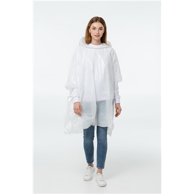 Дождевик-пончо RainProof, белый