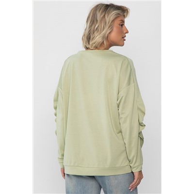 Джемпер Эвелина (оливковый) Б14232-5М