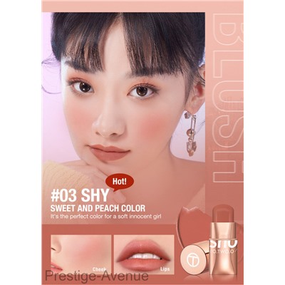 Стик-румяна O.TWO.O #4 Subtle 7 g. Арт: SC049