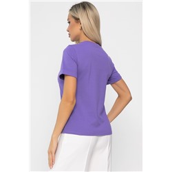 Футболка Дорис (фиолетовая) Б13671-50М