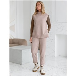 Брюки из пряжи с кашемиром