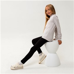 Легинсы черные для девочки