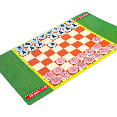 Магнитные дорожные игры, 4 игры, европодвес