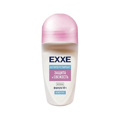 Дезодорант  женский роликовый EXXE Sensitive Защита и свежесть 50мл
