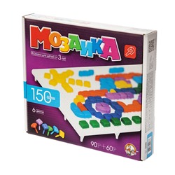 Детская пластмассовая мозаика (150 элементов)