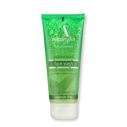 POLLUTION GUARD Face Wash neem, tulsi, moringa, Aaranyaa (Гель для умывания с нимом и тулси, Аараньяа), 110 мл. - СРОК ГОДНОСТИ ДО 31 ИЮЛЯ 2025 ГОДА