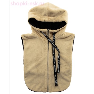 Саша двусторонний капюшон экомех пума Капюшон (56-58)