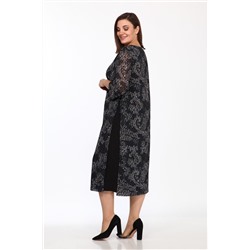 Lady Style Classic 1767/7 черно-синий, Платье
