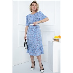 ПЛАТЬЕ САНТАНИ (БЛУ ФЛОВЕРС)