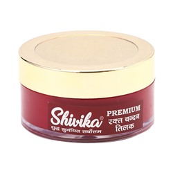 Premium SHIVIKA Rakt Chandan Tilak for Pooja and Hawan Tilak  (Премиум ШИВИКА Жидкий КУМ КУМ тилака, цвет КРАСНЫЙ, для Хавана и Пуджи), 35 г.