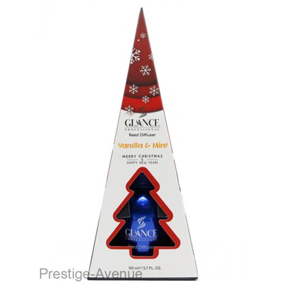 Glance роматический Диффузор Vanilla & Mint (в подарочной упаковке Merry Christmas & Happy New Year ) 110мл